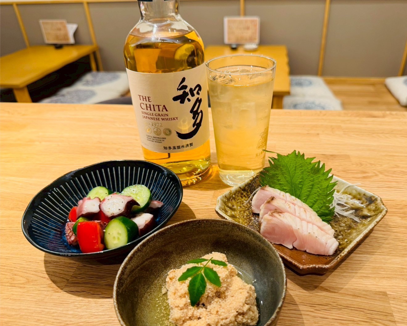知多ハイボールとお造り
