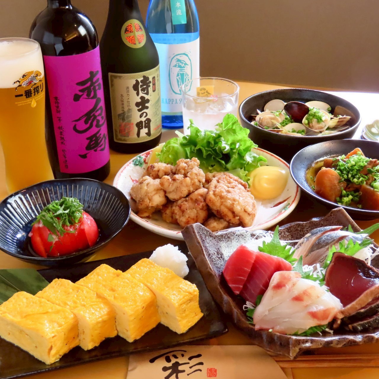 唐揚げとだし巻き