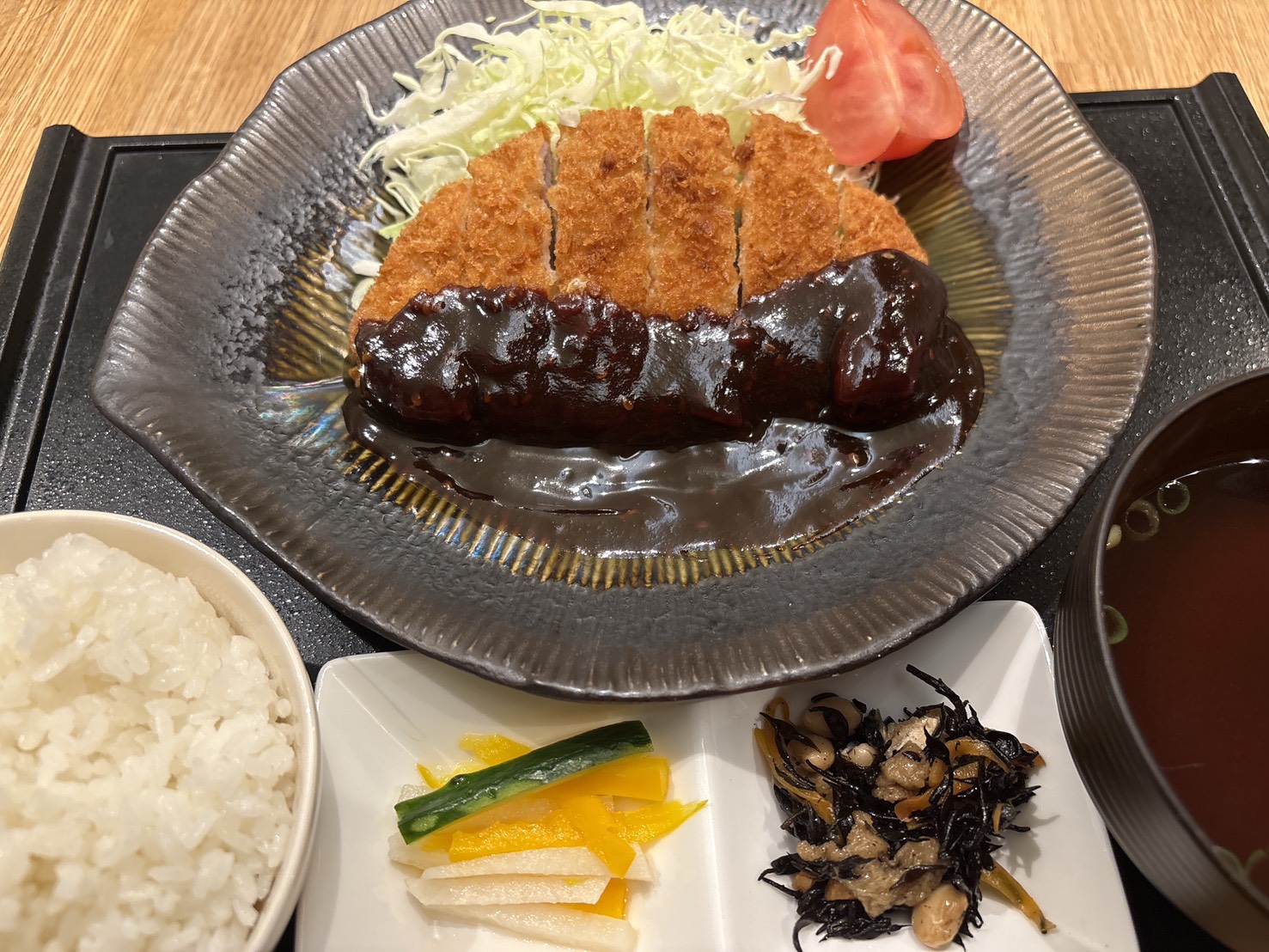 味噌かつ定食