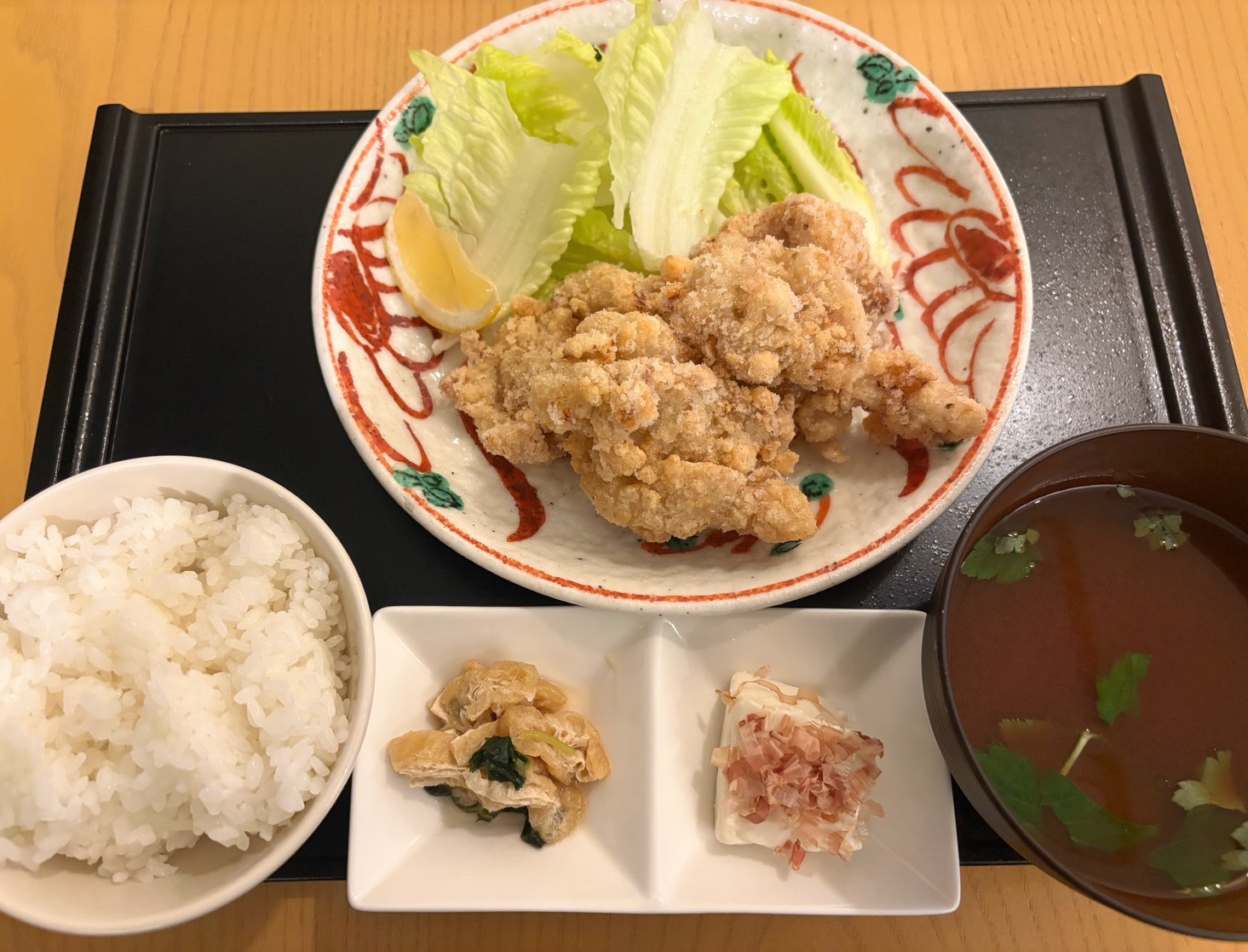 塩麹唐揚げ定食